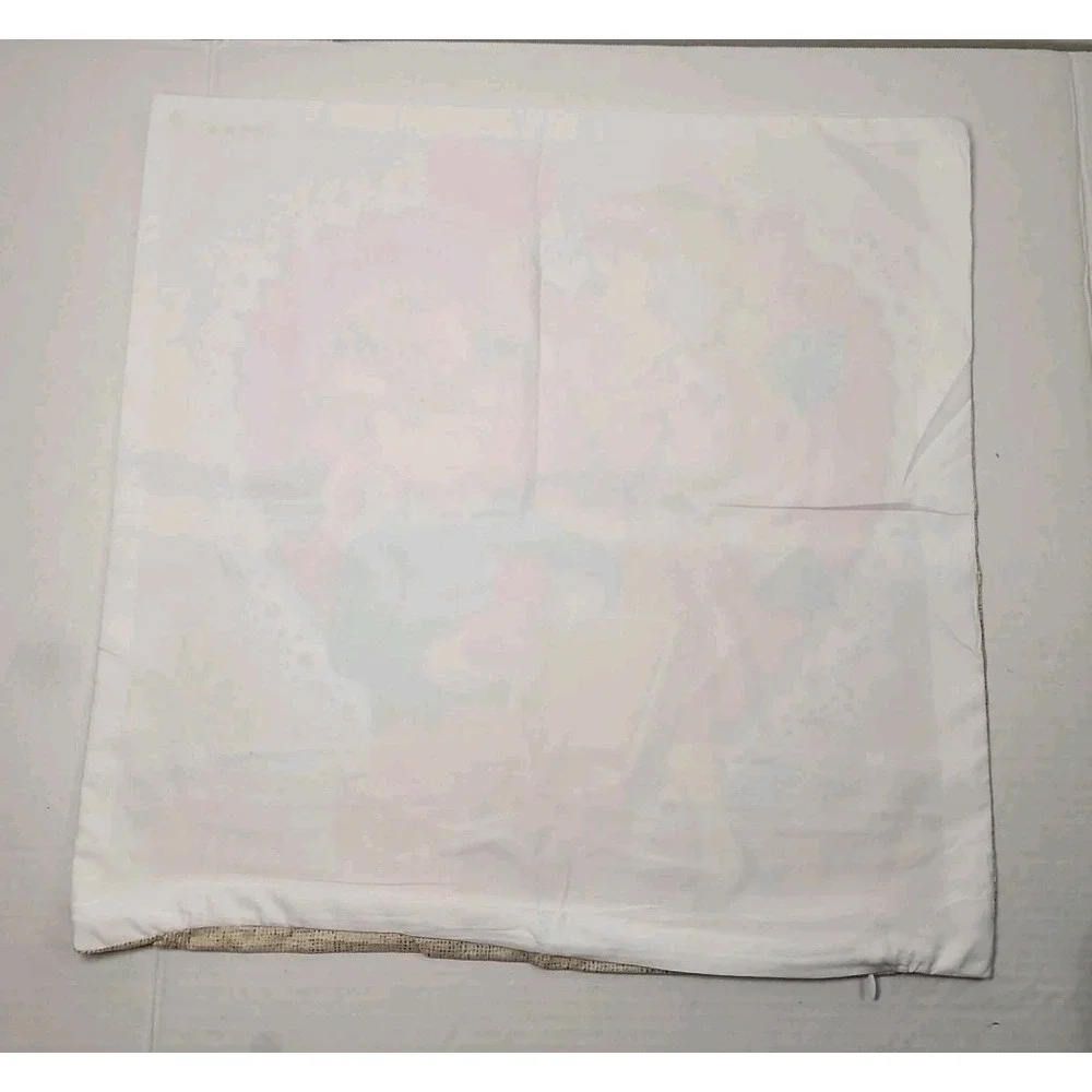 Vintage Inspired Valentine Greeting Boy‎ Cowboy Hearts Pillow Cover